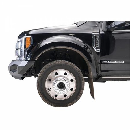 NEWALTHLETE FS17X41611 Matrix Full Width Black Powder Coat Front Winch HD Bumper for 2017-2020 Ford F-250 NE1811302